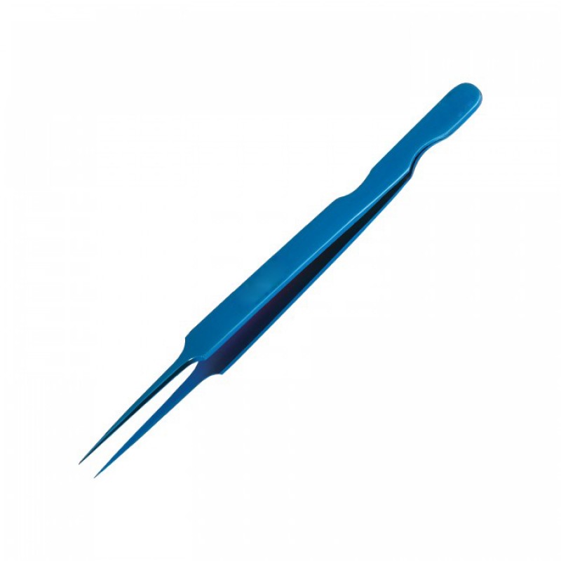 Blue Titanium Tweezers